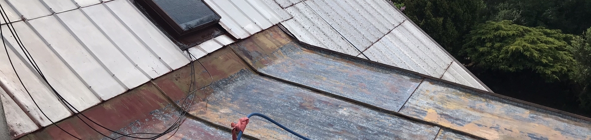Ukázka realizace - Nátěr střechy v Dolním Bousově