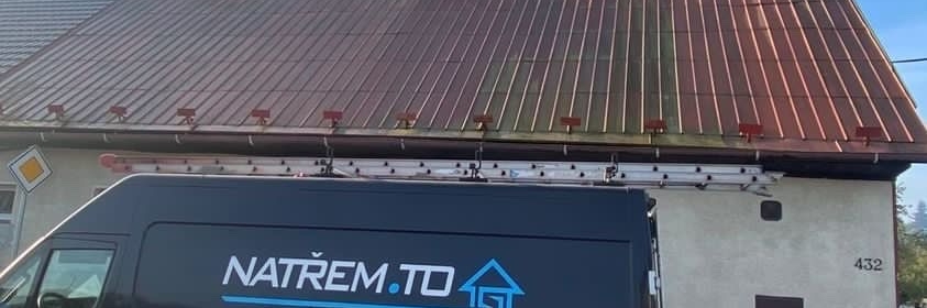Ukázka realizace - Nátěr střechy v Jaroměřicích