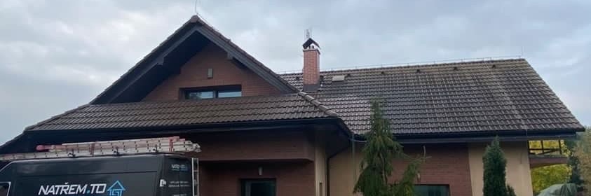 Ukázka realizace - Nátěr střechy v Ostravě Plesná