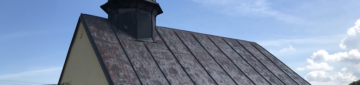 Ukázka realizace - Nátěr střechy Kapličky v Žimrovicích